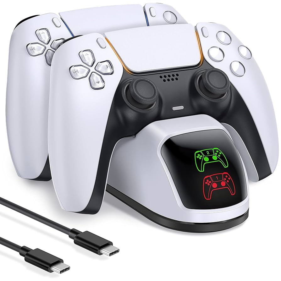 PlayStation - PS5 コントローラー&amp;充電スタンド Amazon.co.jp: Playstation 5 DUALSENSE コントローラー用充電
